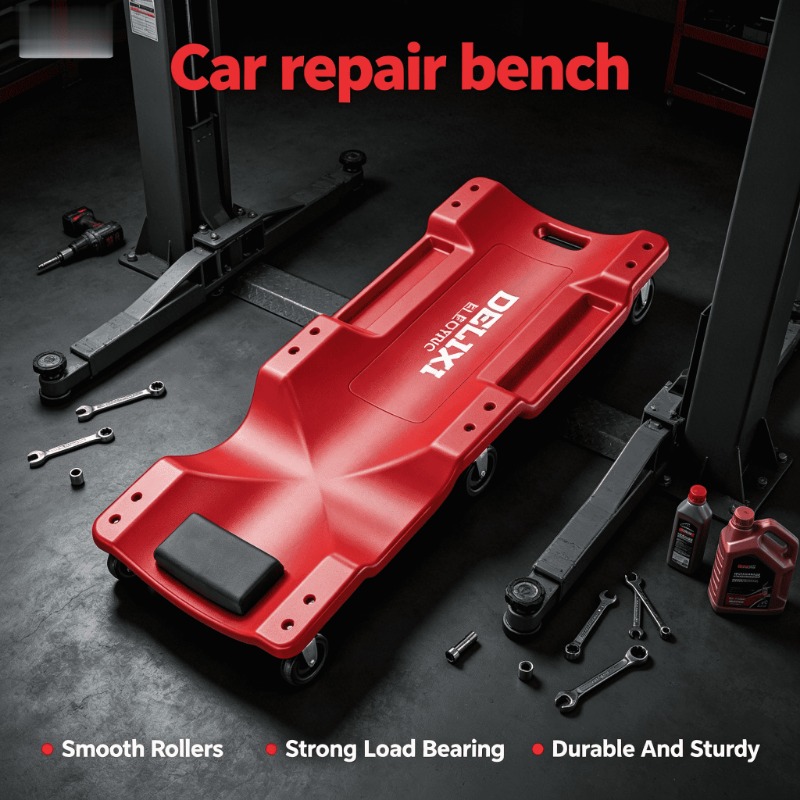 Garage Creeper Roller - Car Repair Ramps Low Profile Padded