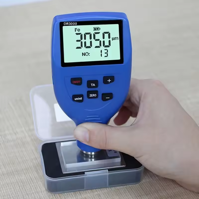  0-3000μm 0.1μm Fe NFe Probe  - đánh giá và giá Paint Thickness Gauge
