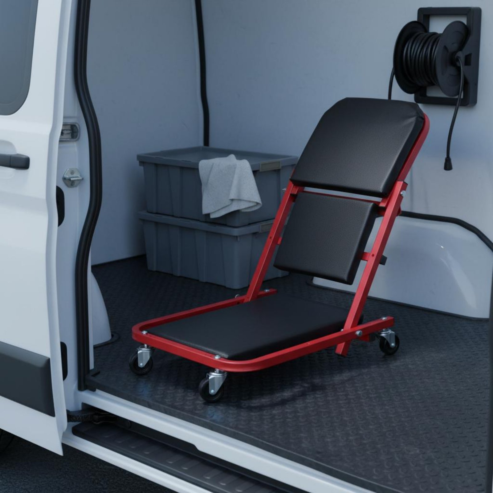 Folding Creeper Seat Thick Pad - đánh giá và giá Garage Creeper Roller