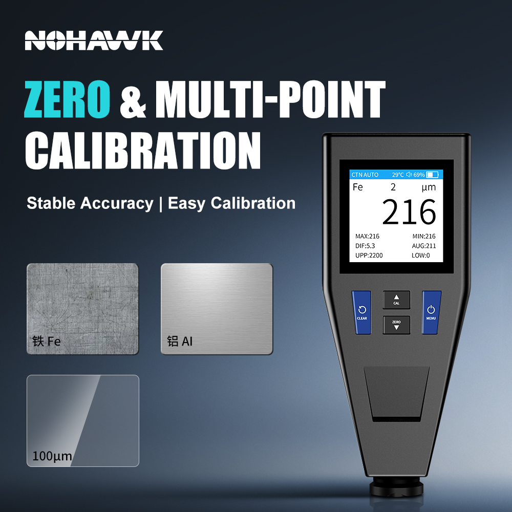Color Screen Car Coating Thick - đánh giá và giá Paint Thickness Gauge