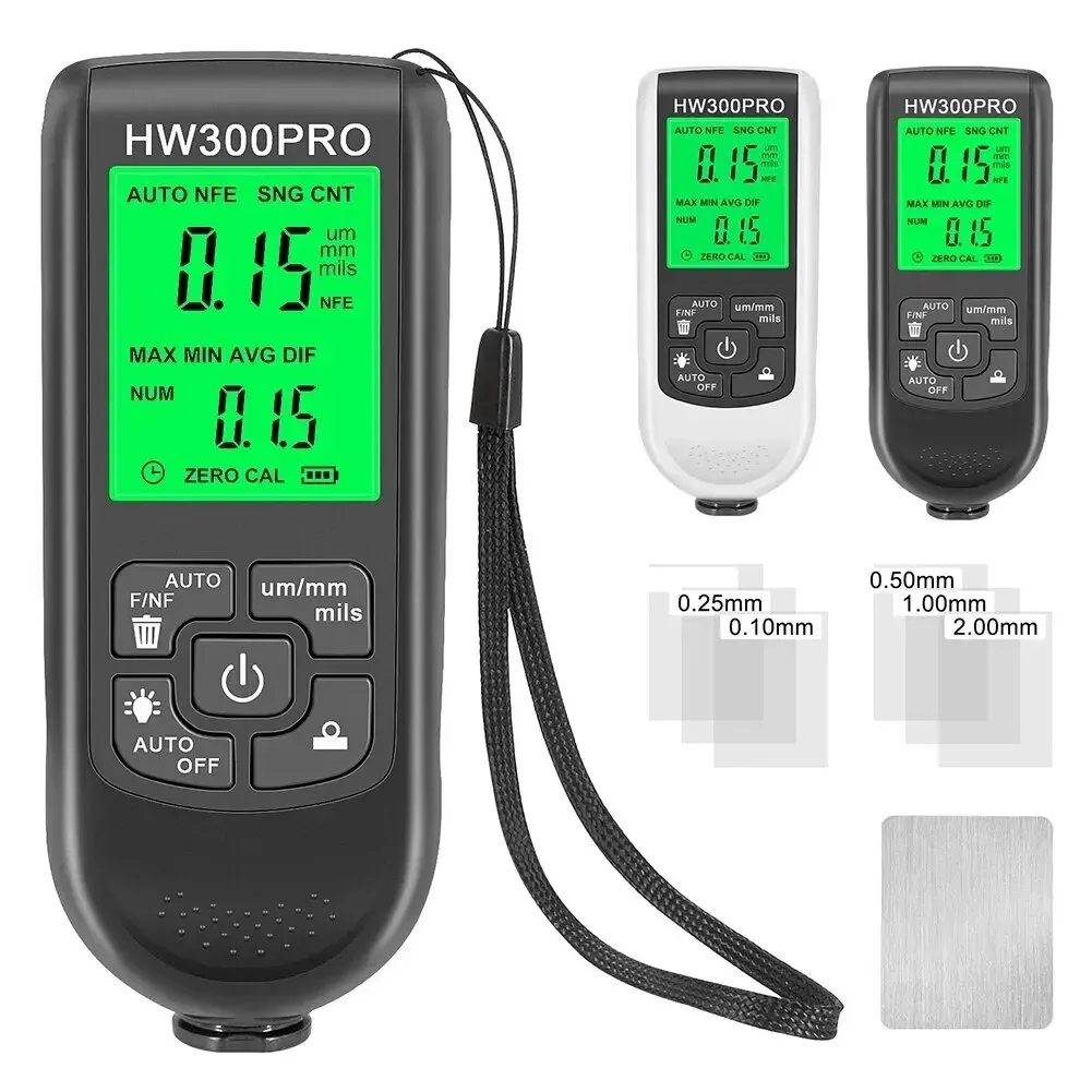 HW-300PRO Automatic Coating Th - đánh giá và giá Paint Thickness Gauge