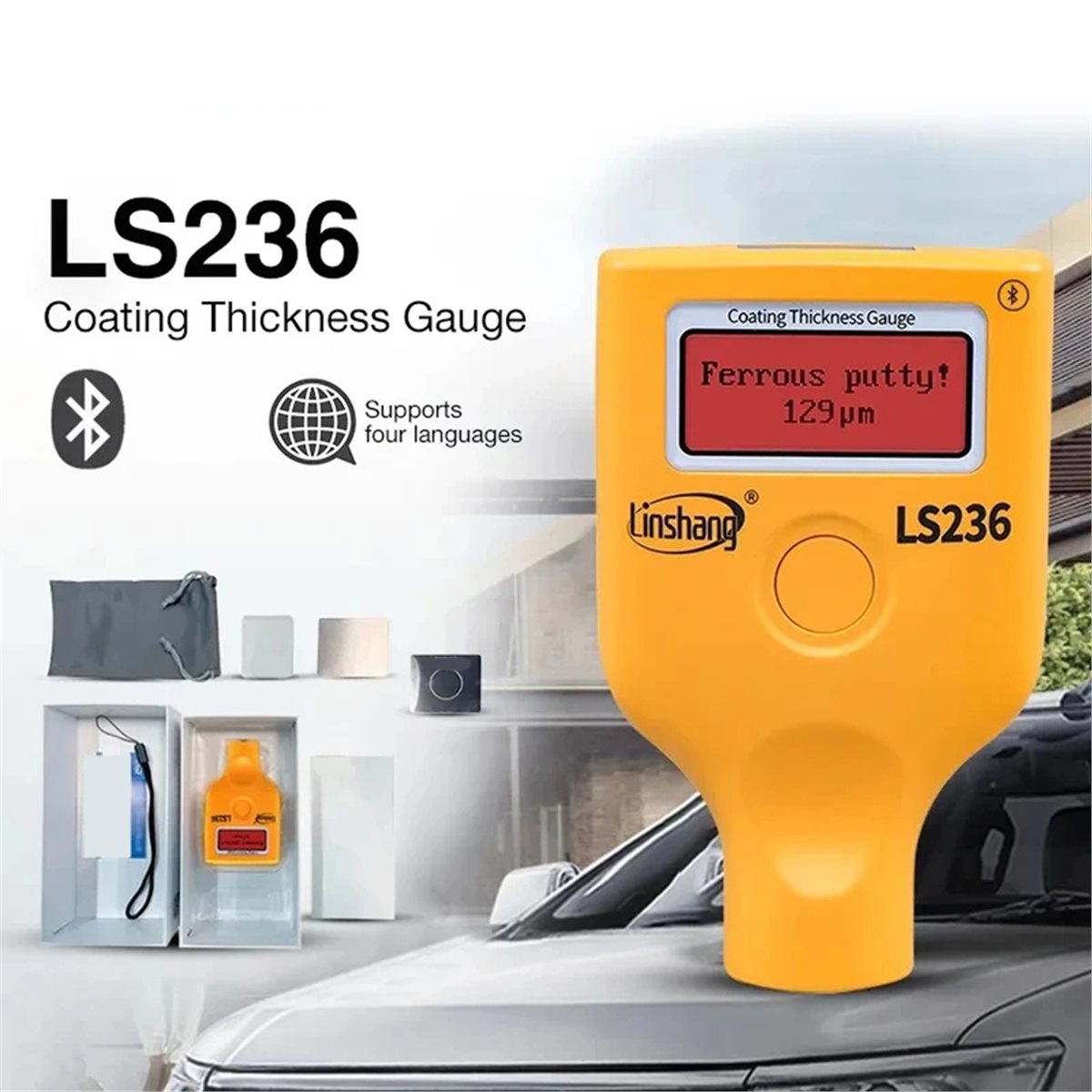 Y1251A*☀▃ LS236 Coating Thickn - đánh giá và giá Paint Thickness Gauge