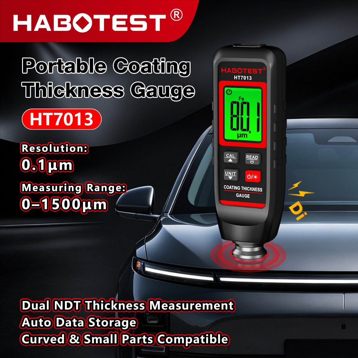 HABOTEST HT7013 Coating Thickn - đánh giá và giá Paint Thickness Gauge