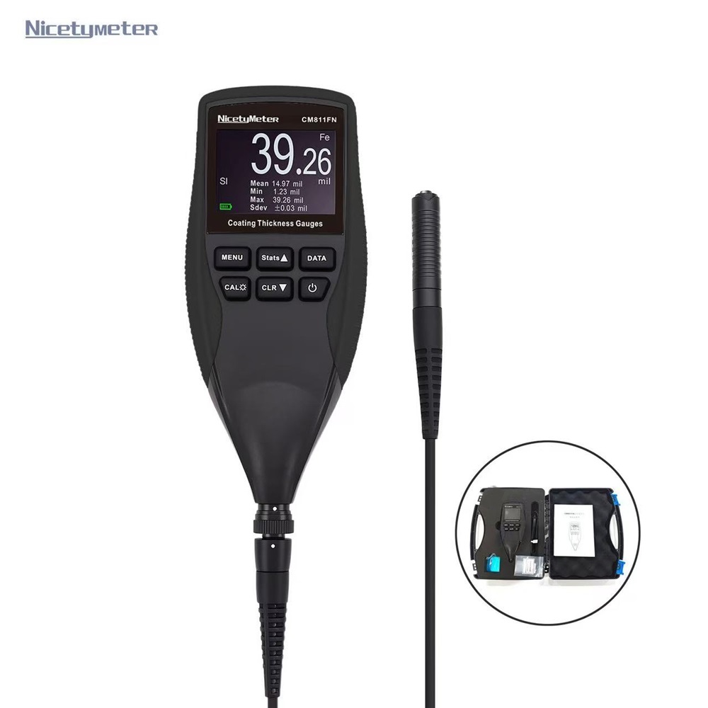 NicetyMeter Fe/NFe Digital Coa - đánh giá và giá Paint Thickness Gauge