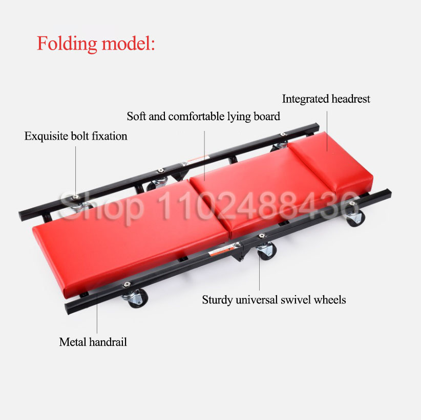 Thickening Car Creeper Board,  - đánh giá và giá Garage Creeper Roller