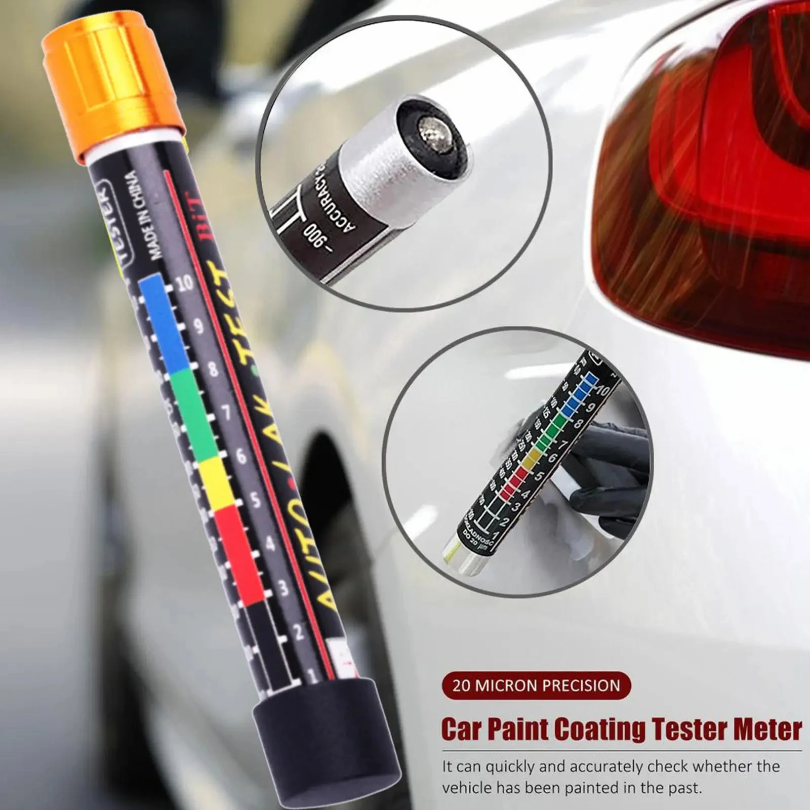 Car Paint Test Thickness Teste - đánh giá và giá Paint Thickness Gauge