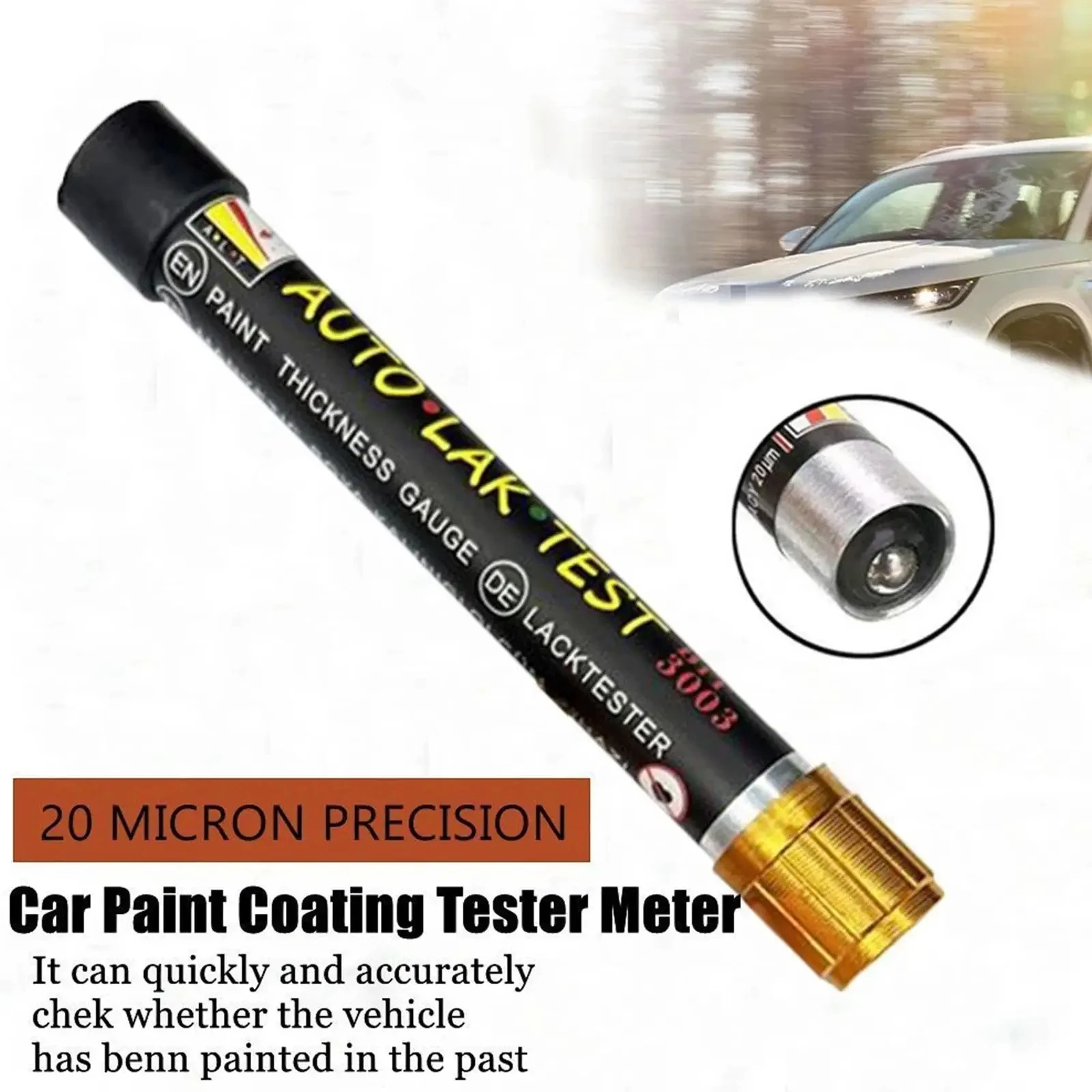 Car Paint Test Thickness Teste - đánh giá và giá Paint Thickness Gauge