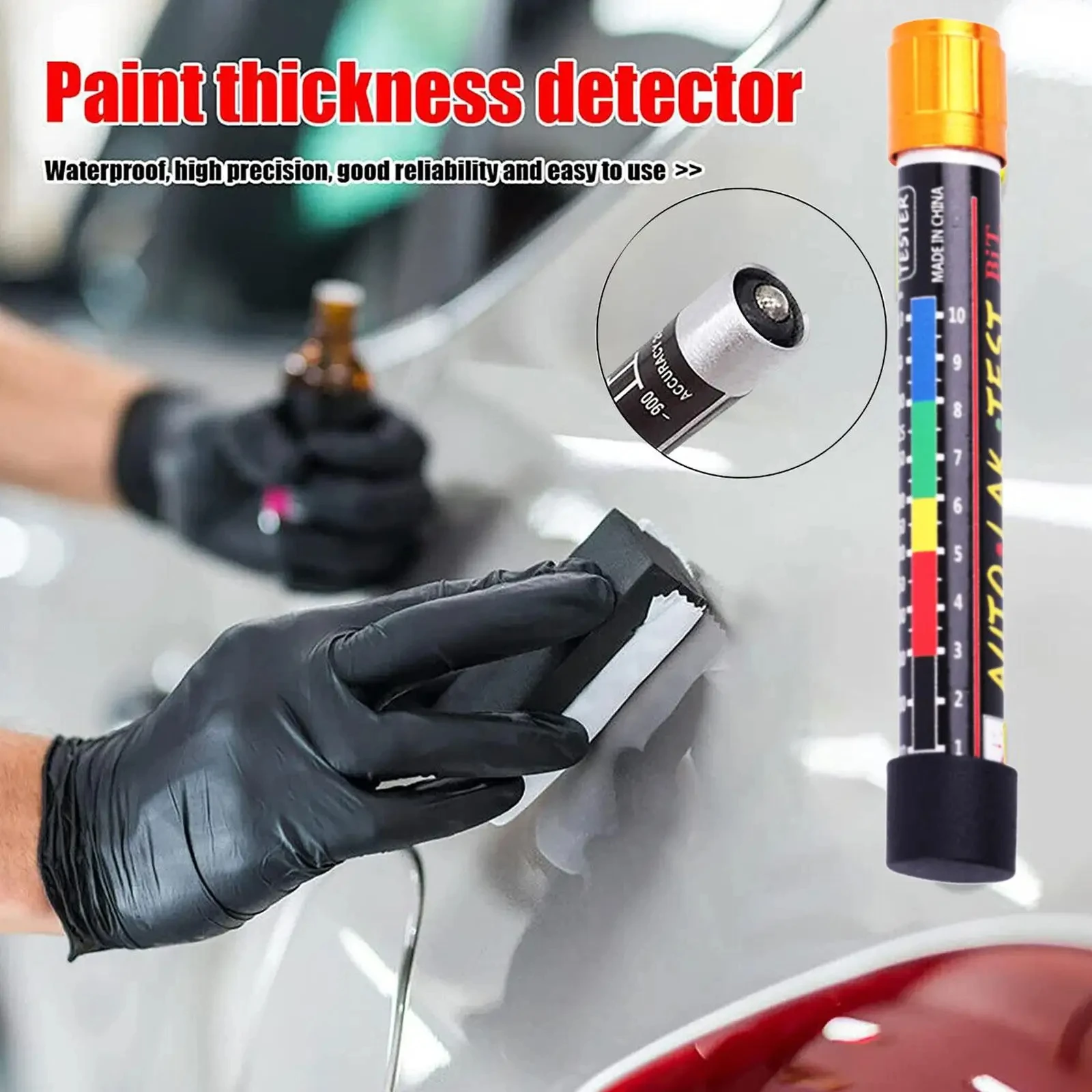 Car Paint Test Thickness Teste - đánh giá và giá Paint Thickness Gauge